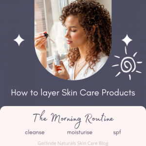 How to layer your Skin Care Products - The Morning Routine